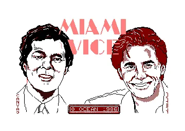 Miami Vice (UK) (1986) screen shot title